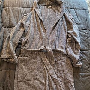 Upstate - Men’s Herringbone Robe - Organic Cotton - Made in Portugal